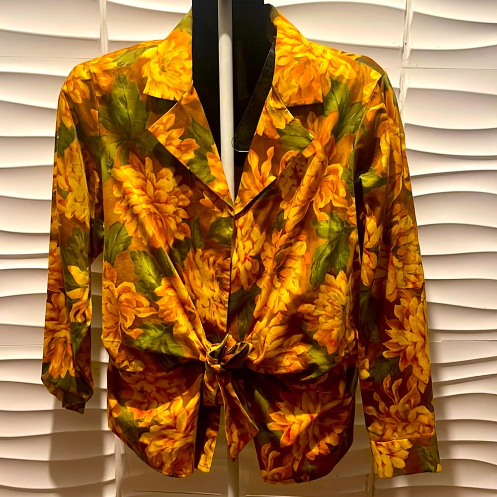 Bright, fall wear blouse